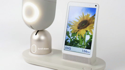 Elliq rbot dla seniora Age-Tech