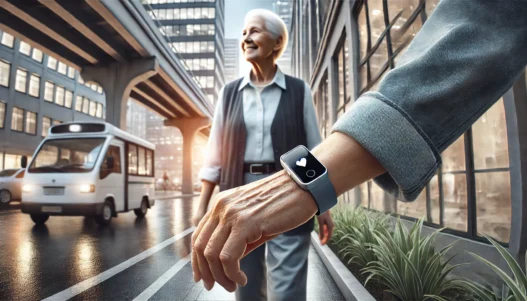 AgeTech i mobilne rozwiązania - wearables