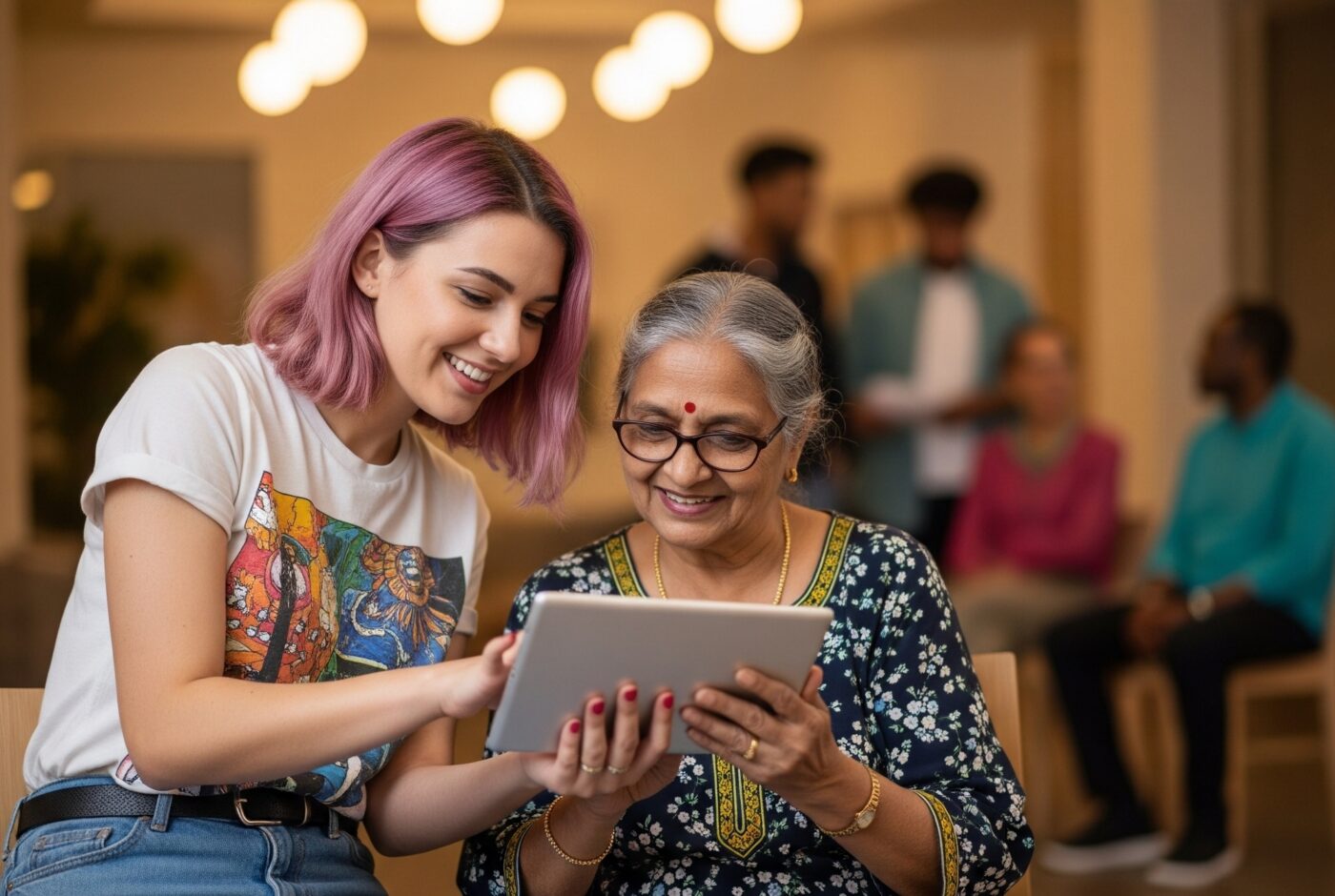 Międzypokoleniowe więzi i włączenie społeczne: jak technologia łączy pokolenia